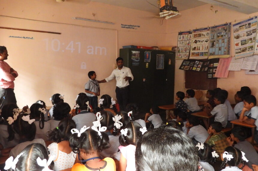 Animal welfare School Awareness in Pondicherry-Bark India Charitable Trust
